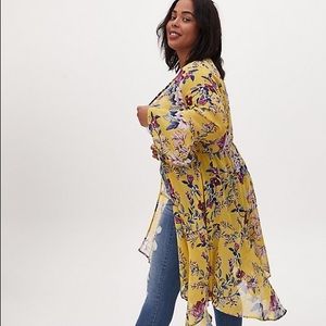 Torrid Floral Kimono - 3X (22/24)